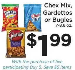 Green Hills Grocery Chex Mix, Gardettos or Bugles offer