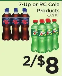 Green Hills Grocery 7-Up or RC Cola Products offer