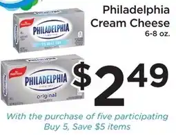 Green Hills Grocery Philadelphia cream cheese offer