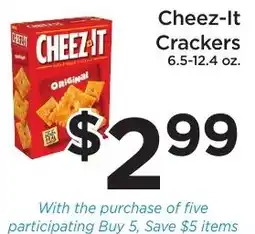 Green Hills Grocery Cheez-it Crackers offer