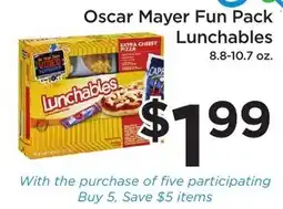 Green Hills Grocery Oscar Mayer Fun Pack Lunchables offer