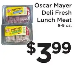 Green Hills Grocery Oscar Mayer Deli Fresh Lunch Meat offer