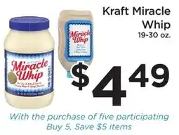 Green Hills Grocery Kraft Miracle Whip offer
