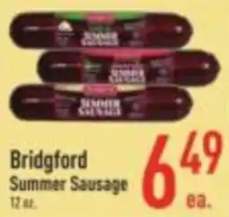 Strack & Van Til Bridgford Summer Sausage offer
