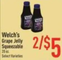 Strack & Van Til Welch's Grape Jelly Squeezable offer
