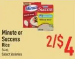 Strack & Van Til Minute or Success Rice offer