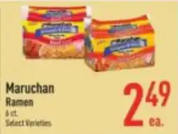 Strack & Van Til Maruchan Ramen offer