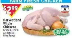 Met Foodmarkets Harvestland whole chickens offer