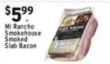 Met Foodmarkets Mi Rancho Smokehouse Smoked Slab Bacon offer