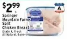 Met Foodmarkets Springer mountain farms split chicken breast offer
