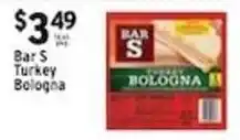 Met Foodmarkets Bar S turkey bologna offer