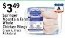 Met Foodmarkets Springer mountain farms whole chicken wings offer