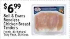 Met Foodmarkets Bell & Evans Boneless Chicken Breast Tenders offer