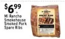 Met Foodmarkets Mi Rancho Smokehouse Smoked Pork Spare Ribs offer