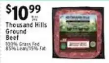 Met Foodmarkets Thousand Hills Ground Beef offer
