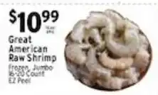 Met Foodmarkets Great American Raw Shrimp offer