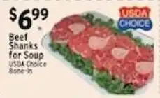 Met Foodmarkets Beef Shanks for Soup offer