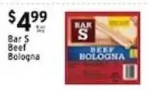 Met Foodmarkets Bar S beef bologna offer