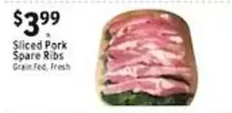 Met Foodmarkets Sliced Pork Spare Ribs offer