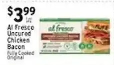 Met Foodmarkets Al Fresco Uncured Chicken Bacon offer