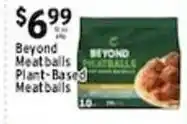 Met Foodmarkets Beyond Meatballs Plant-Based Meatballs offer