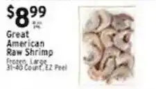 Met Foodmarkets Great American Raw Shrimp offer