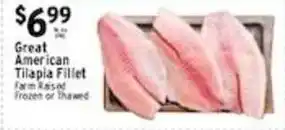 Great American Tilapia Fillet