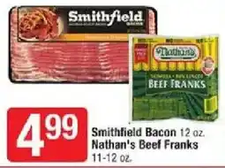 Shaw's Smithfield Bacon offer