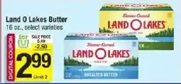 Shaw's Land O Lakes butter offer