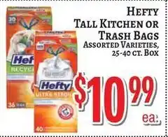 Trade Fair Supermarket Hefty tall kitchen or trash bags offer