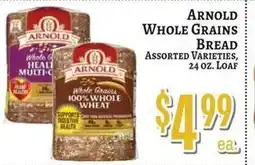 Trade Fair Supermarket Arnold whole grains bread offer