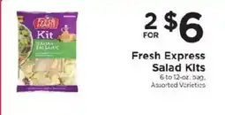 ShopRite Fresh Express Salad Kits offer