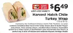 ShopRite Harvest Hatch Chile Turkey Wrap offer