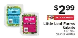 ShopRite Little Leaf Farms Salads offer