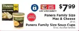 ShopRite Panera Family Size Mac & Cheese offer