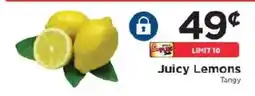 ShopRite Juicy Lemons offer