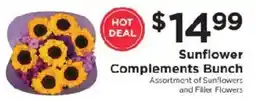 ShopRite Sunflower Complements Bunch offer