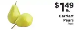 ShopRite Bartlett Pears offer