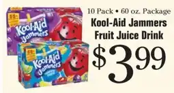 Morton Williams Kool-Aid Jammers Fruit Juice Drink offer