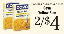 Morton Williams Goya yellow rice offer