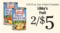 Morton Williams Libby's Fruit offer