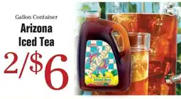 Morton Williams Arizona iced tea offer