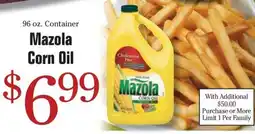 Morton Williams Mazola corn oil offer