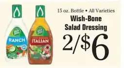 Morton Williams Wish-Bone Salad Dressing offer