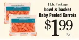 Morton Williams Bowl & Basket Baby Peeled Carrots offer