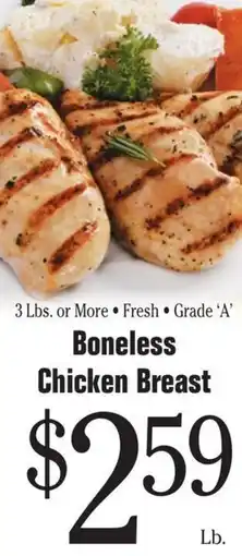 Morton Williams Boneless Chicken Breast offer