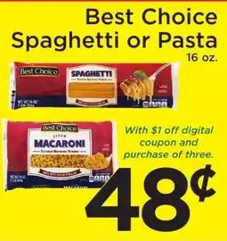 Green Hills Grocery Best Choice Spaghetti or Pasta offer