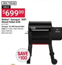 Ace Hardware Weber Smoque WiFi Wood Pellet Grill offer