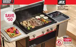 Ace Hardware Weber Slate 30" Rust-Resistant Griddle with Digital Thermometer offer