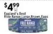 Met Foodmarkets Eqqland's Best Free Range Large Brown Eggs offer